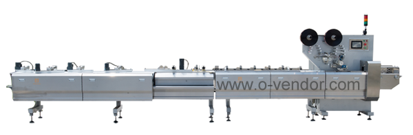High Speed Flow Wrapping Line with Aligner